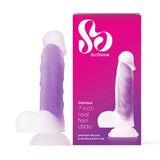 So Divine Glorious Purple Real Skin Feel Dildo