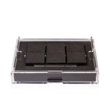 Grand Matbox Clear - Shagreen Chocolate