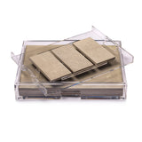 Grand Matbox Clear - Shagreen Natural