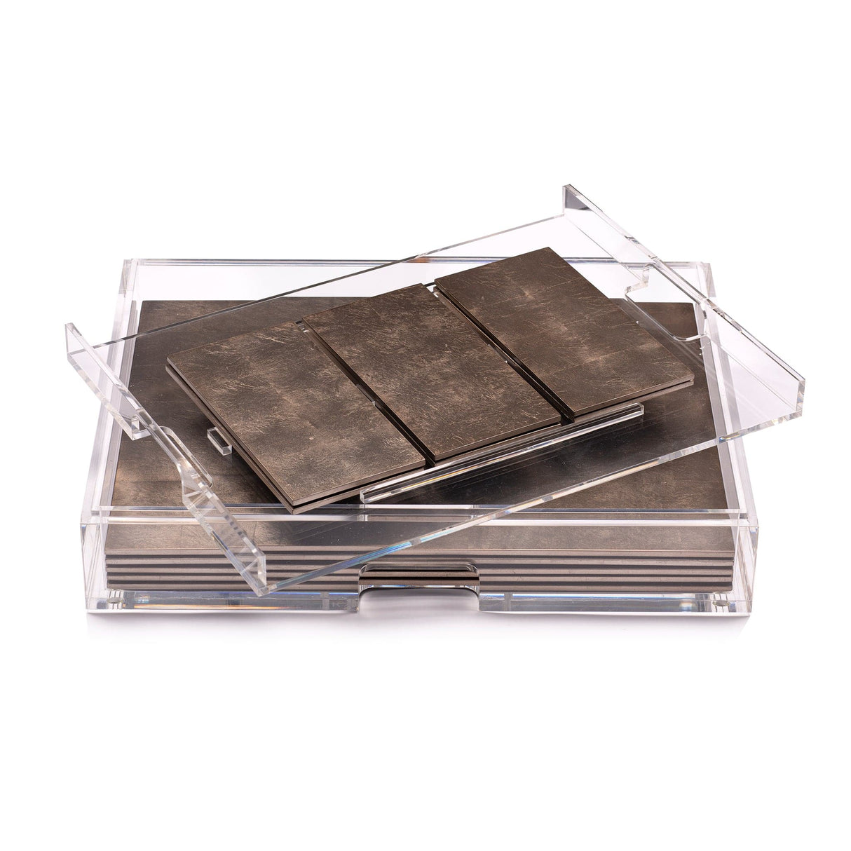 Grand Matbox Clear - Matte Taupe