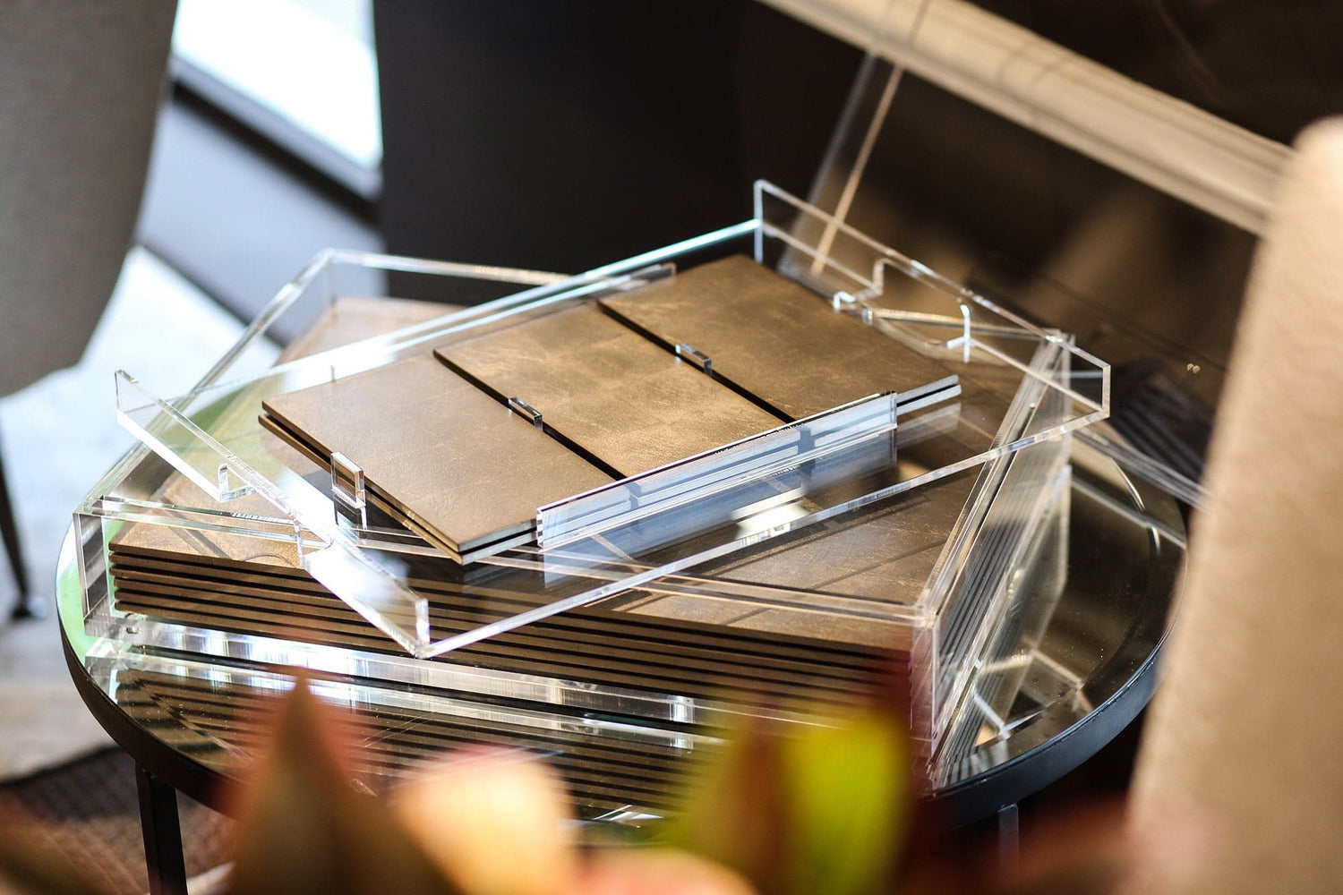 Grand Matbox Clear - Taupe