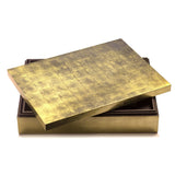 Grand Matbox Silver Leaf - Gold