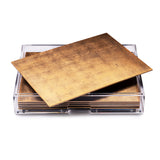 Grand Matbox Clear - Gold