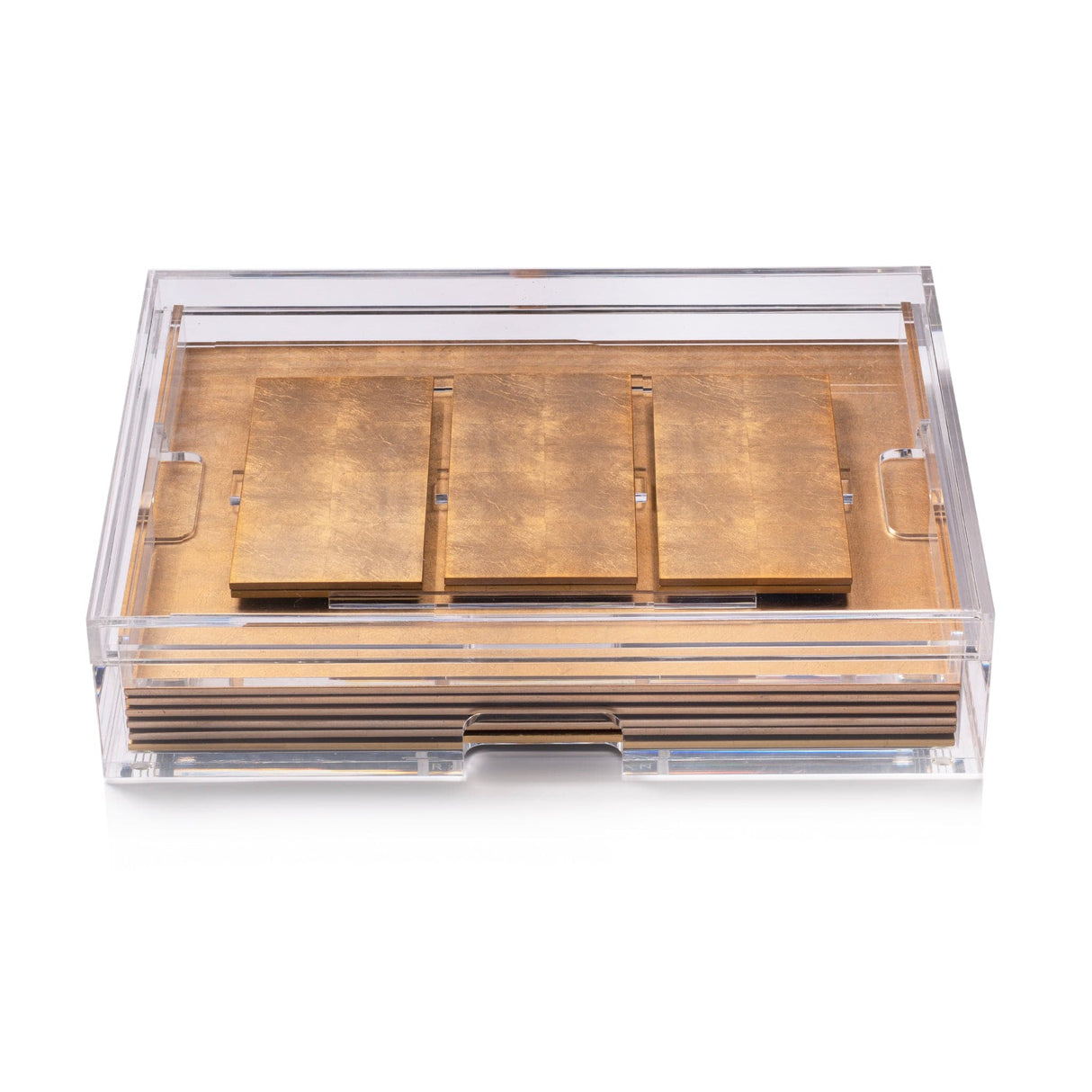 Grand Matbox Clear - Matte Gold
