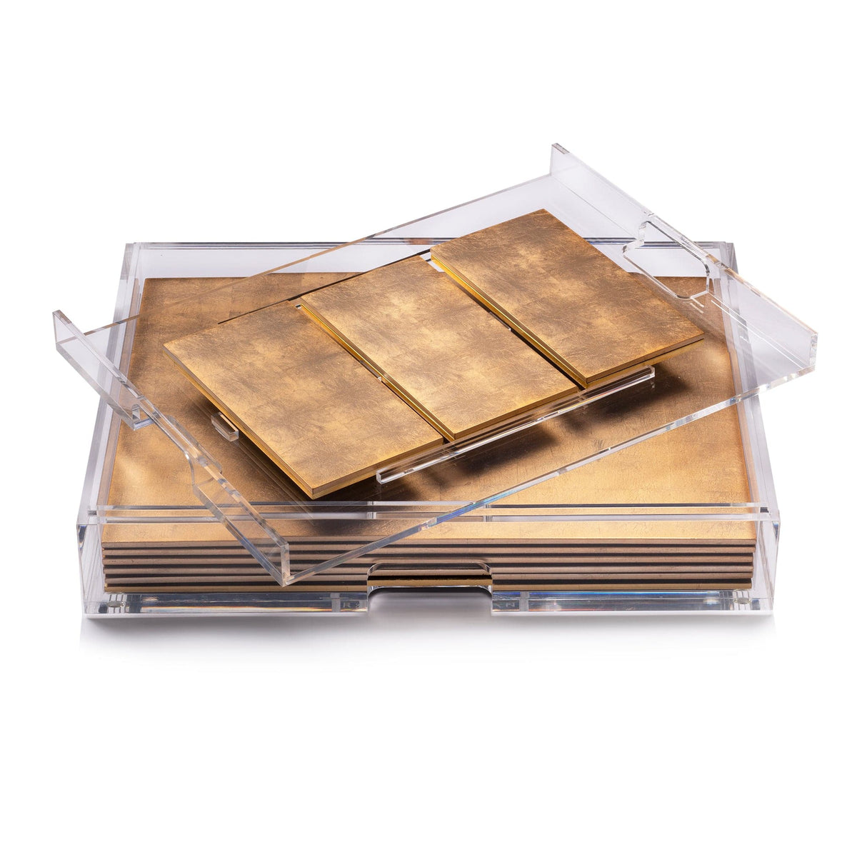 Grand Matbox Clear - Matte Gold