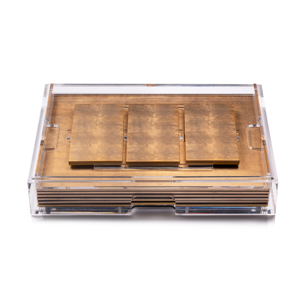 Grand Matbox Clear - Matte Gold