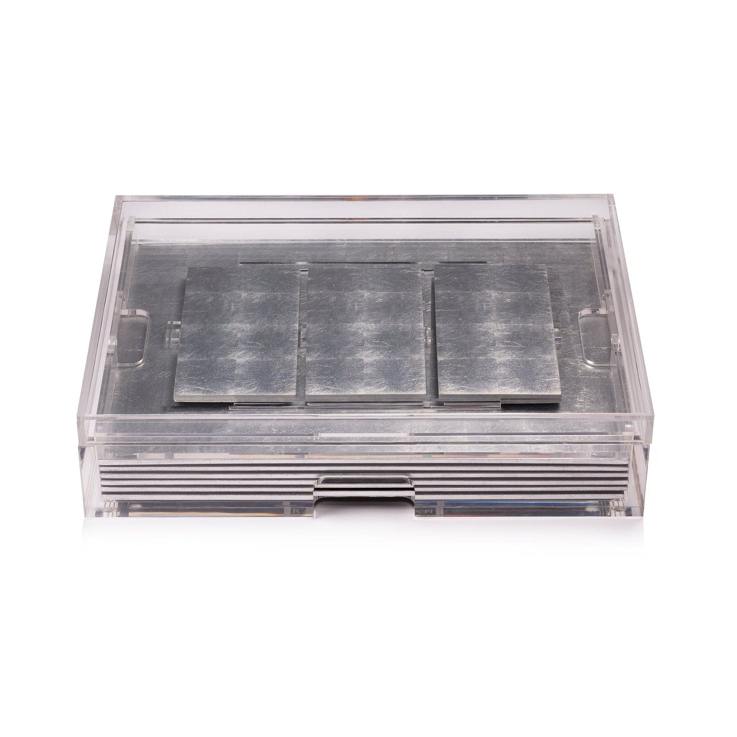 Grand Matbox Clear - Matte Silver