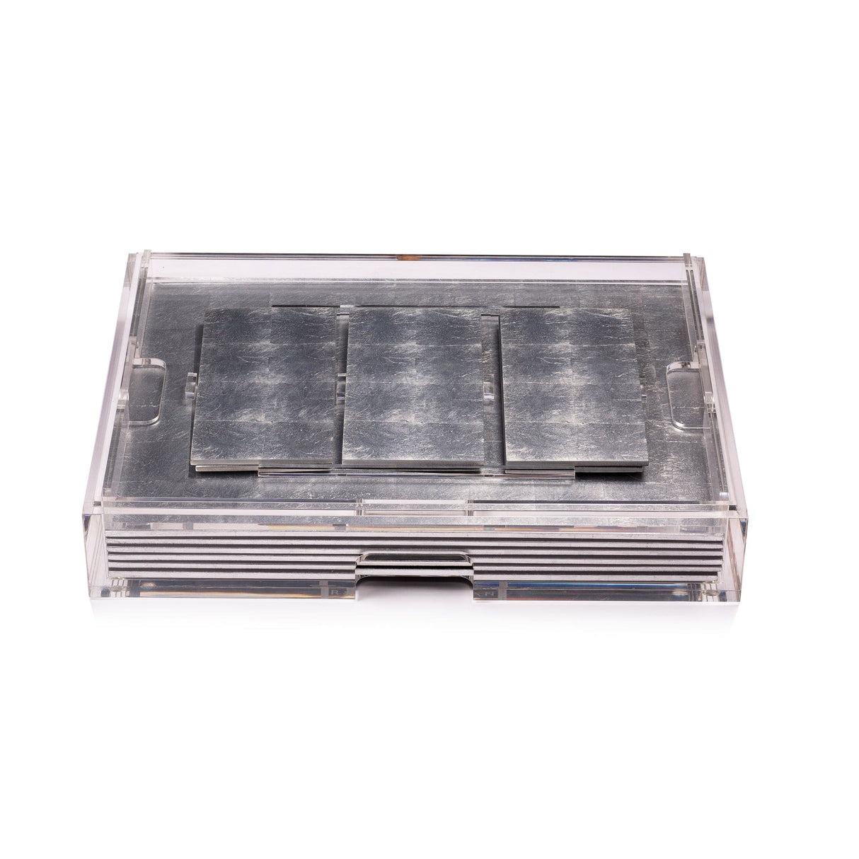 Grand Matbox Clear - Matte Silver