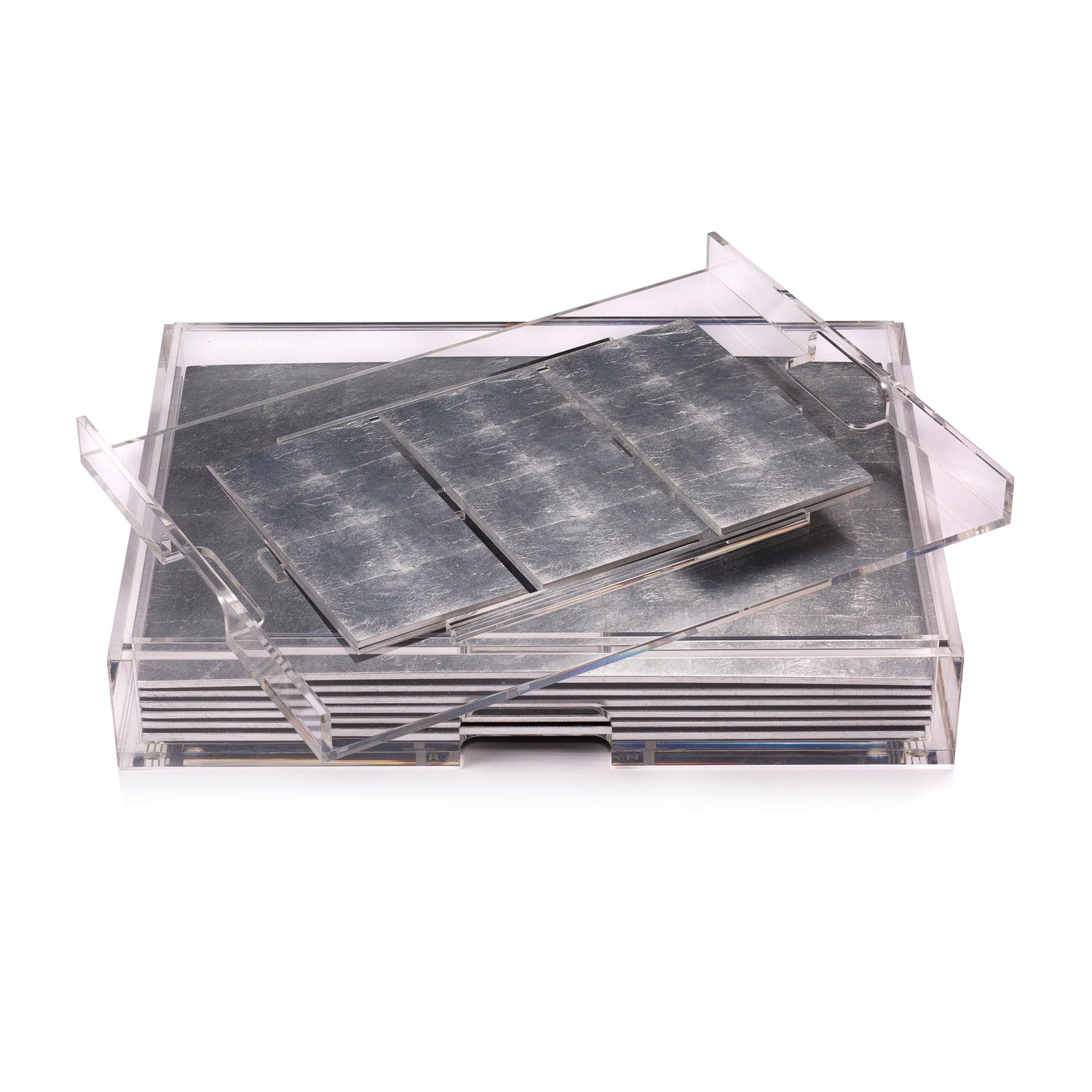 Grand Matbox Clear - Matte Silver