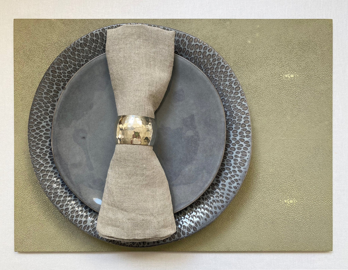 Servebox Clear - Shagreen Natural
