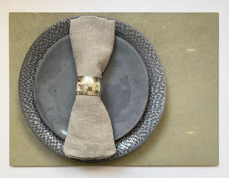 Servebox Clear - Shagreen Natural