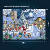 Let It Snow - 4 X 500 Piece Jigsaw Puzzle
