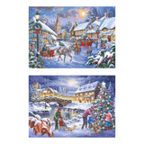 Christmas Is Coming - 2 X BIG 500 Piece Jigsaw Puzzle