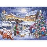 Christmas Is Coming - 2 X BIG 500 Piece Jigsaw Puzzle