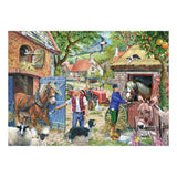Appletree Lane BIG 500 Piece Jigsaw Puzzle