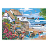 Seaspray Cottages BIG 500 Piece Jigsaw Puzzle