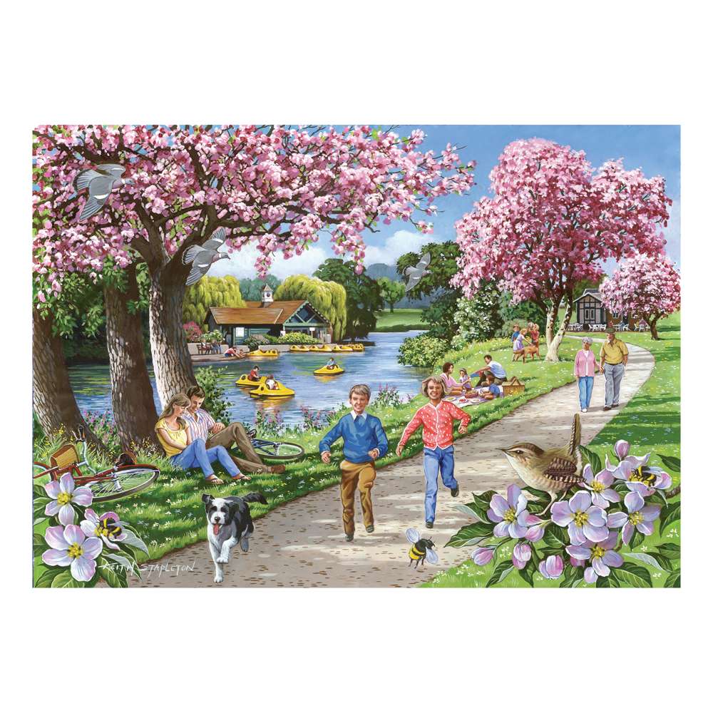 Apple Blossom Time 1000 Piece Jigsaw Puzzle