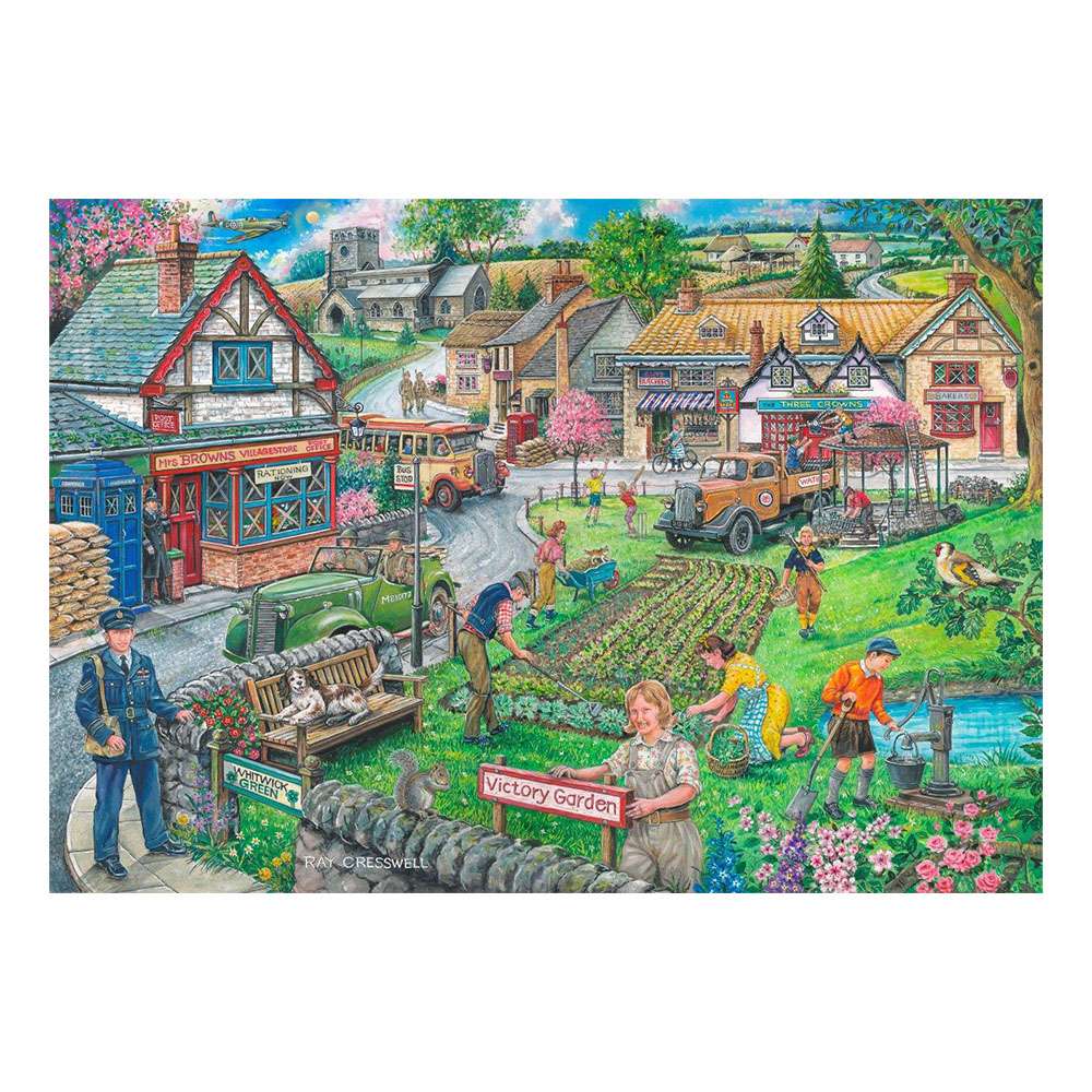 Wartime Green BIG 250 Piece Jigsaw Puzzle