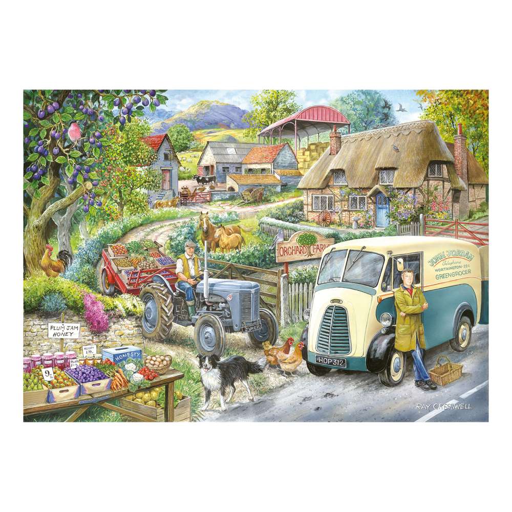 Plum Jam 500 Piece Jigsaw Puzzle