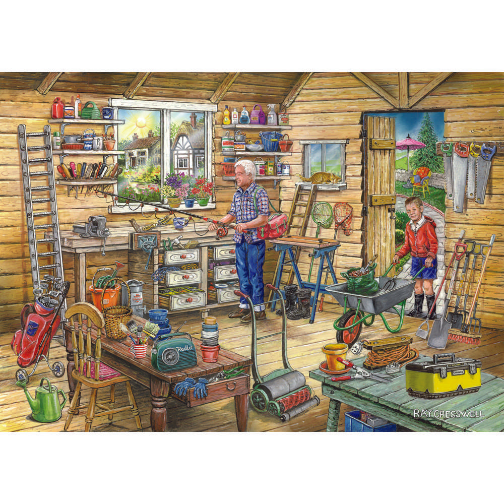 Fred's Shed 500 Piece Jigsaw Puzzle