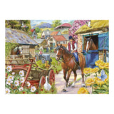 Stepping Out BIG 500 Piece Jigsaw Puzzle