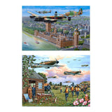 Sky Patrol - 2 X BIG 500 Piece Jigsaw Puzzle