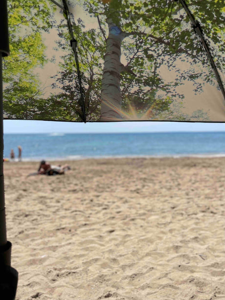 Forest Beach and Terrace Parasol