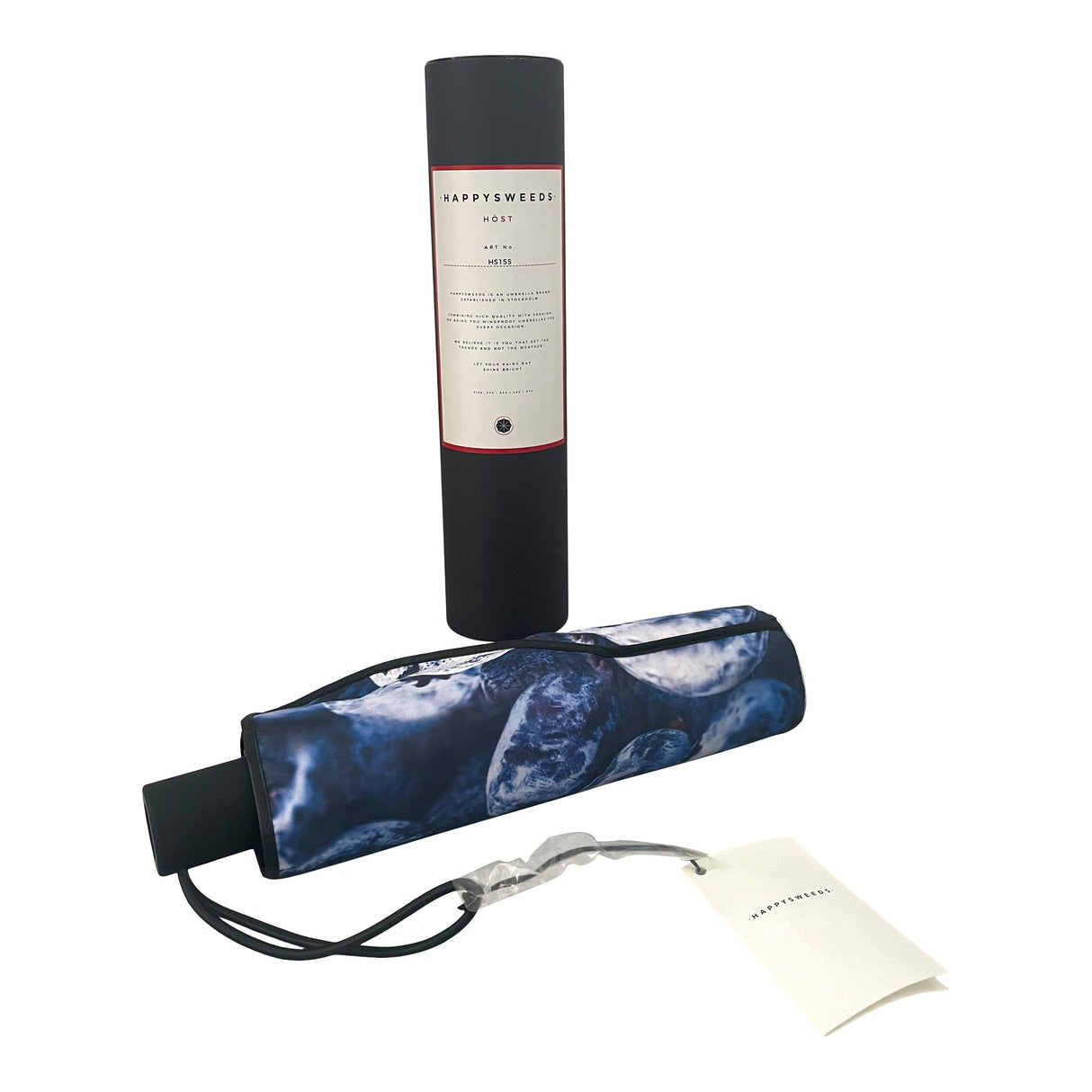 Blåbär Umbrella – Windproof & UPF50+ Protection