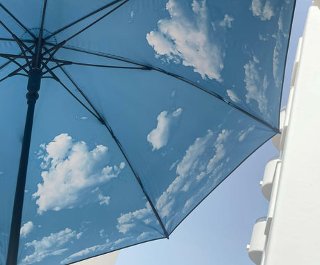 Large Stick Umbrella Sky Lake – Windproof & UPF50+