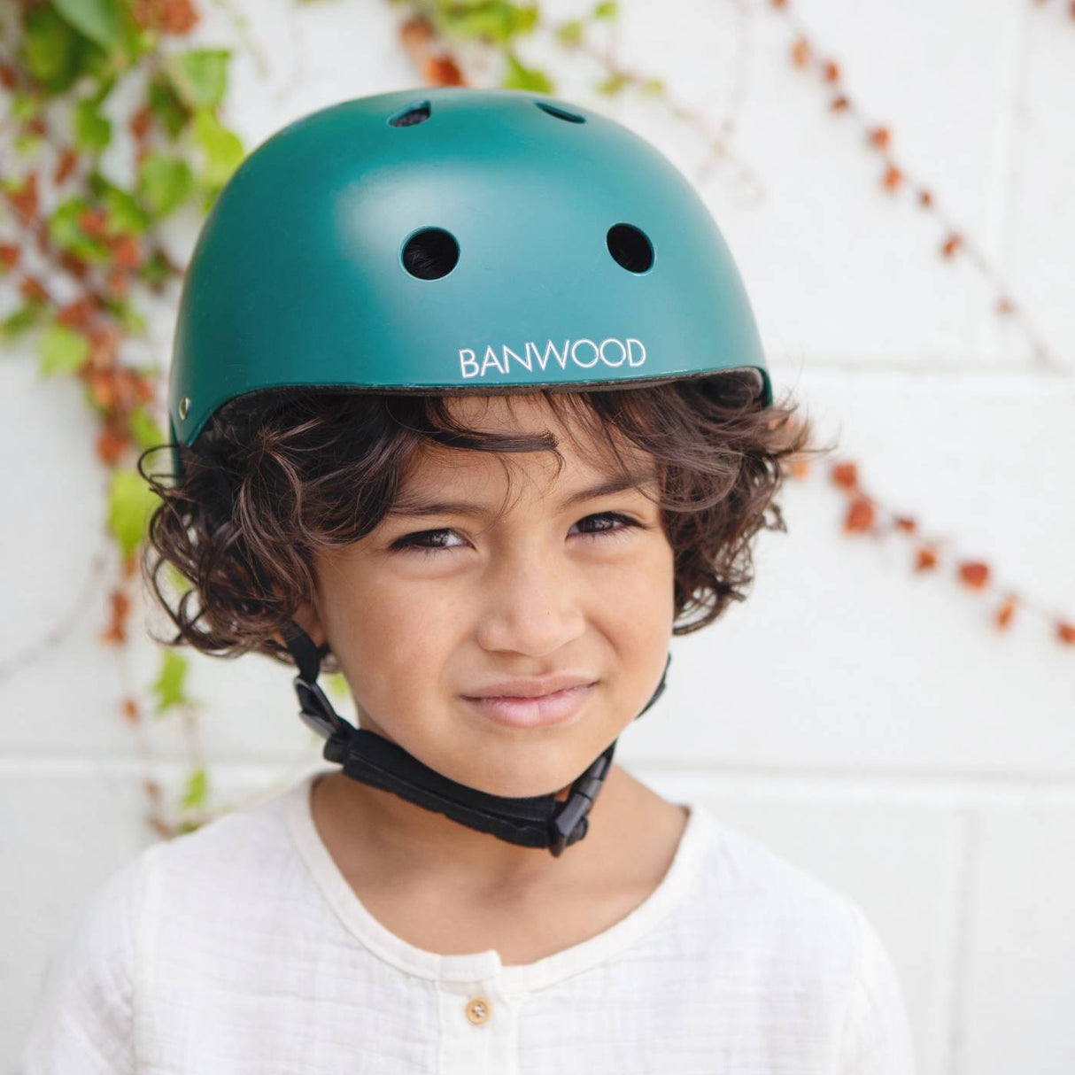 Kids Helmet- Matte Green