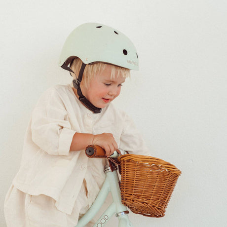 Kids Helmet - Matte Pale Mint
