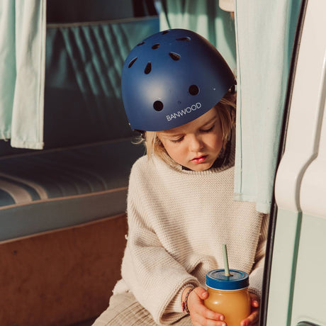 Kids Helmet  - Matte Navy