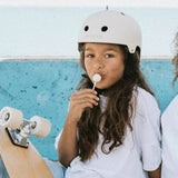Kids Helmet - Matte White
