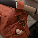 Baby Changing Bag - Cinnamon (With Pram Clips)