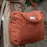 Baby Changing Bag - Cinnamon (With Pram Clips)