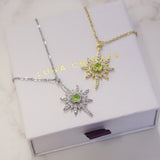 Heidi North Star Birthstone Necklace | 925 Sterling Silver
