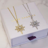 Heidi North Star Birthstone Necklace | 925 Sterling Silver