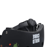 Monster Party Black - Kids Helmet