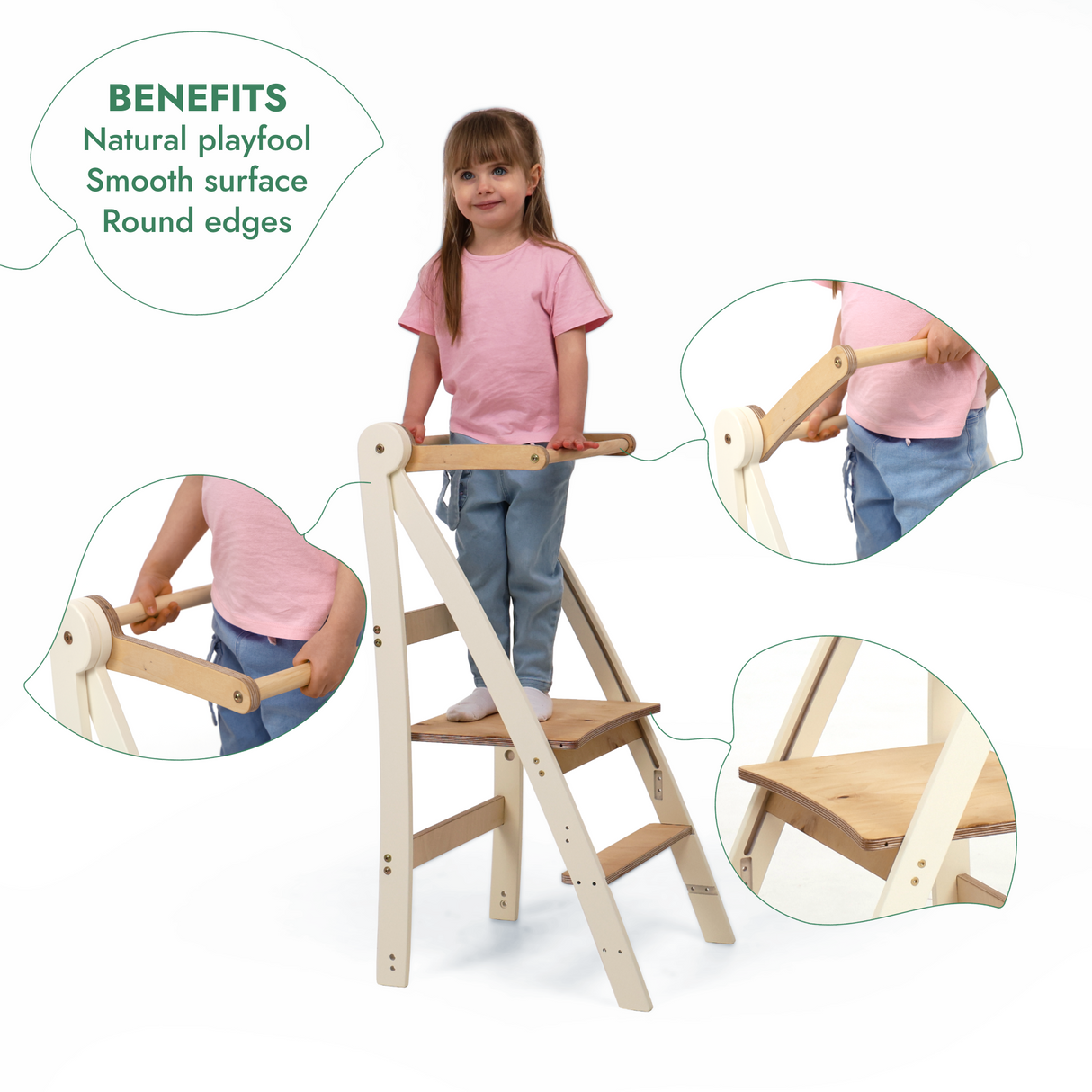 Adjustable Learning Tower - Kids Step Stool