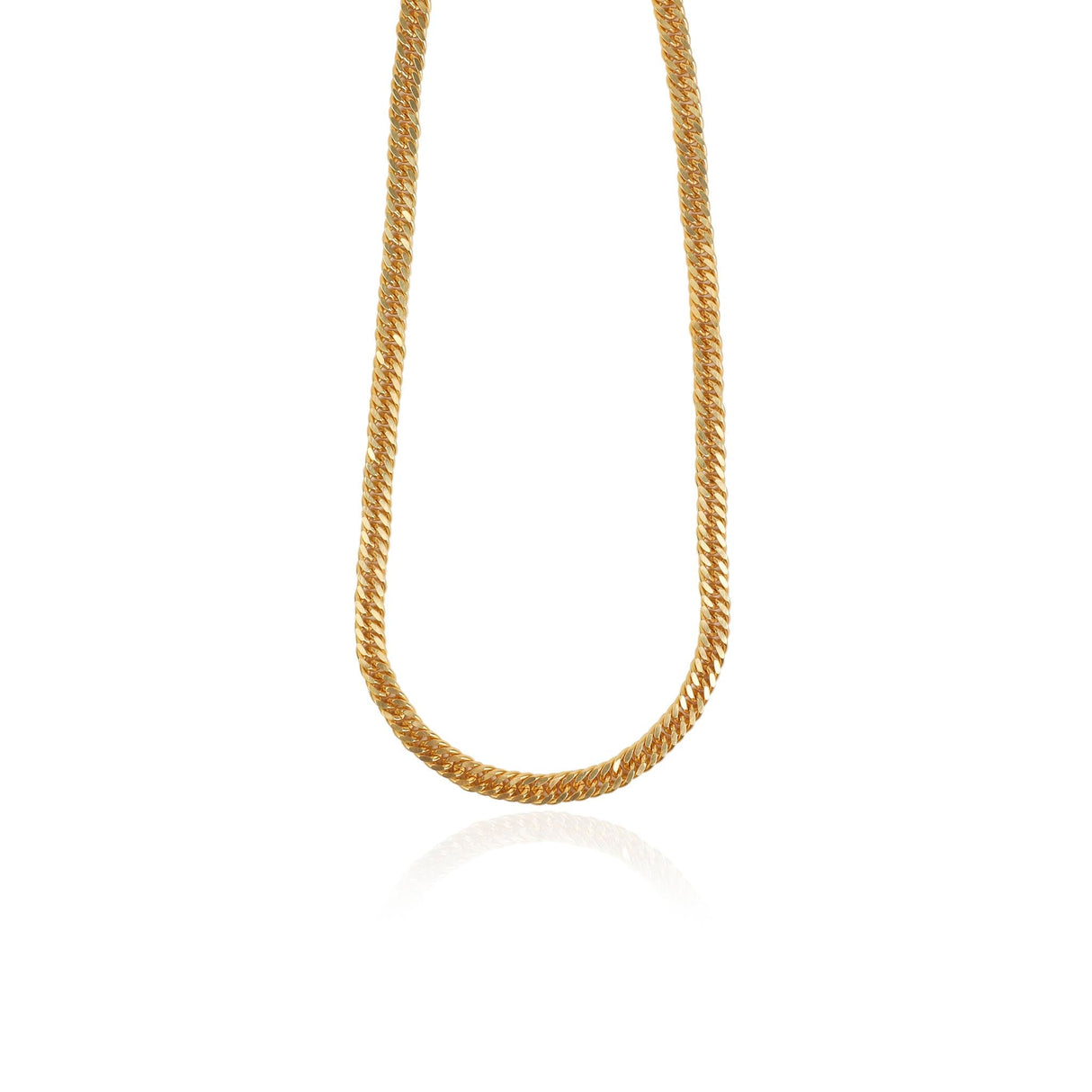 Herringbone Chain Gold 22" 56cm