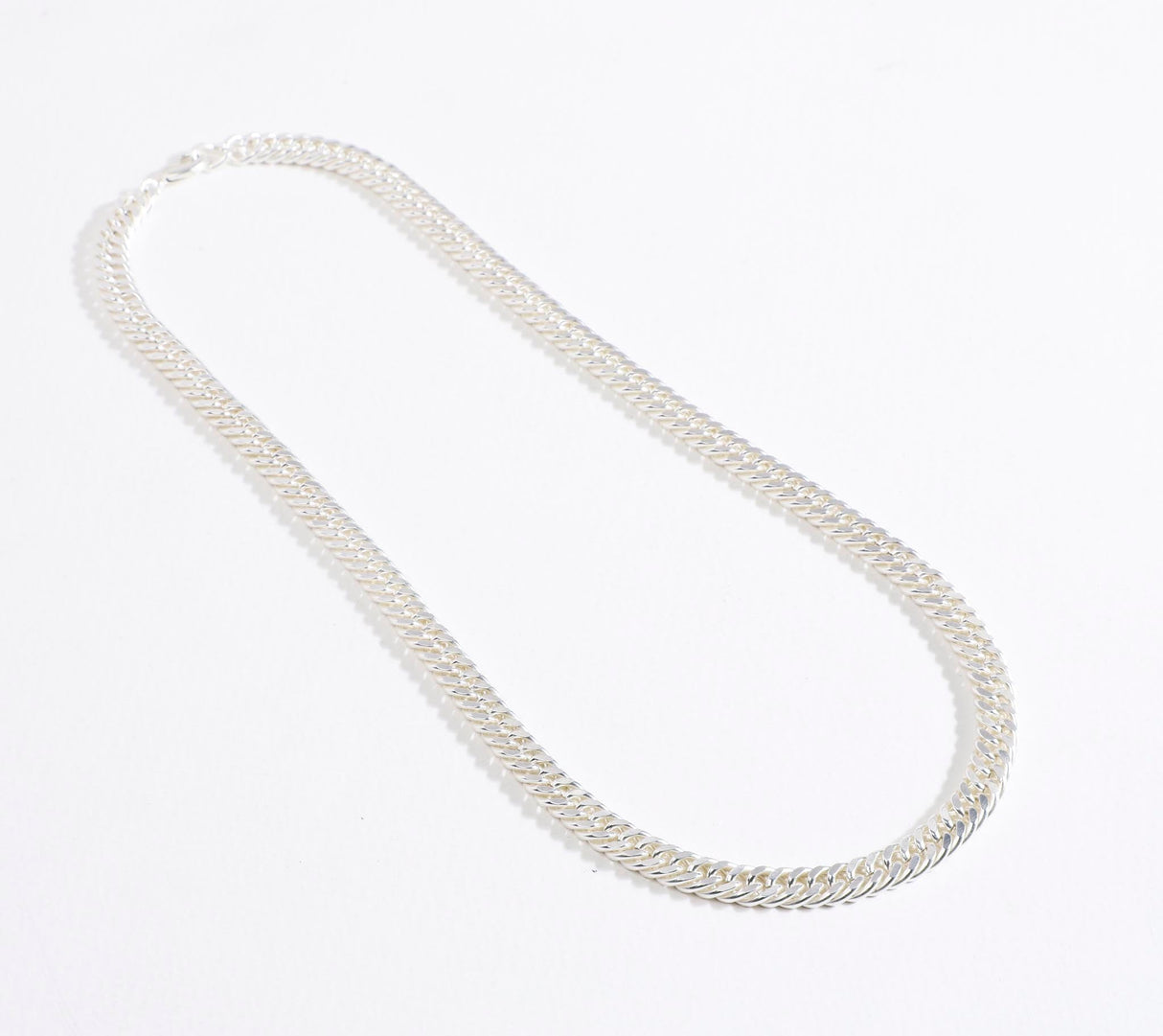 Herringbone Chain Long 22" 56cm Silver