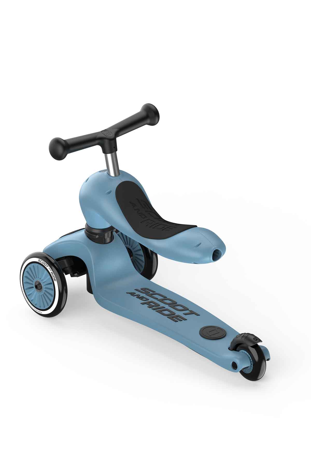 Highwaykick 1 Push and Go - Steel