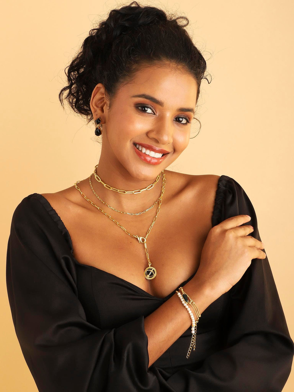 Paperclip Chain Necklace(Medium)  Silver