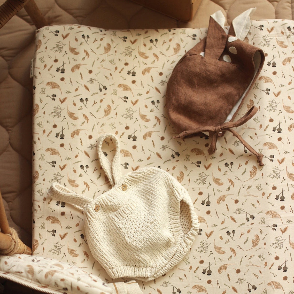 Baby Changing Mat - Grasslands