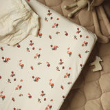 Baby Changing Mat Cover - Peaches