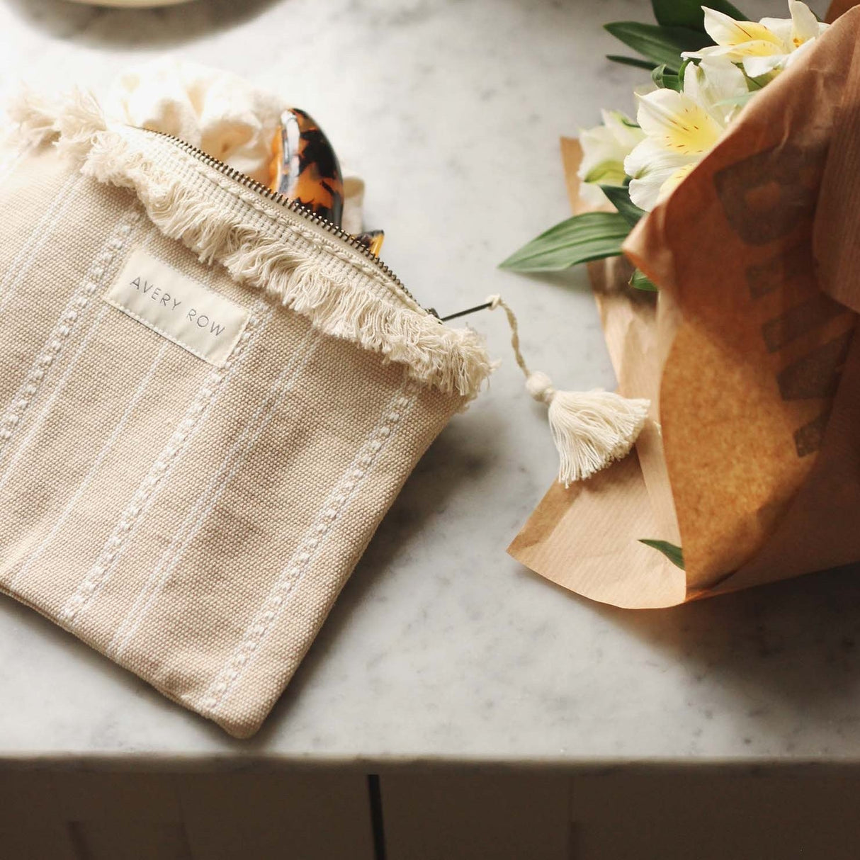 Woven Purse - Natural