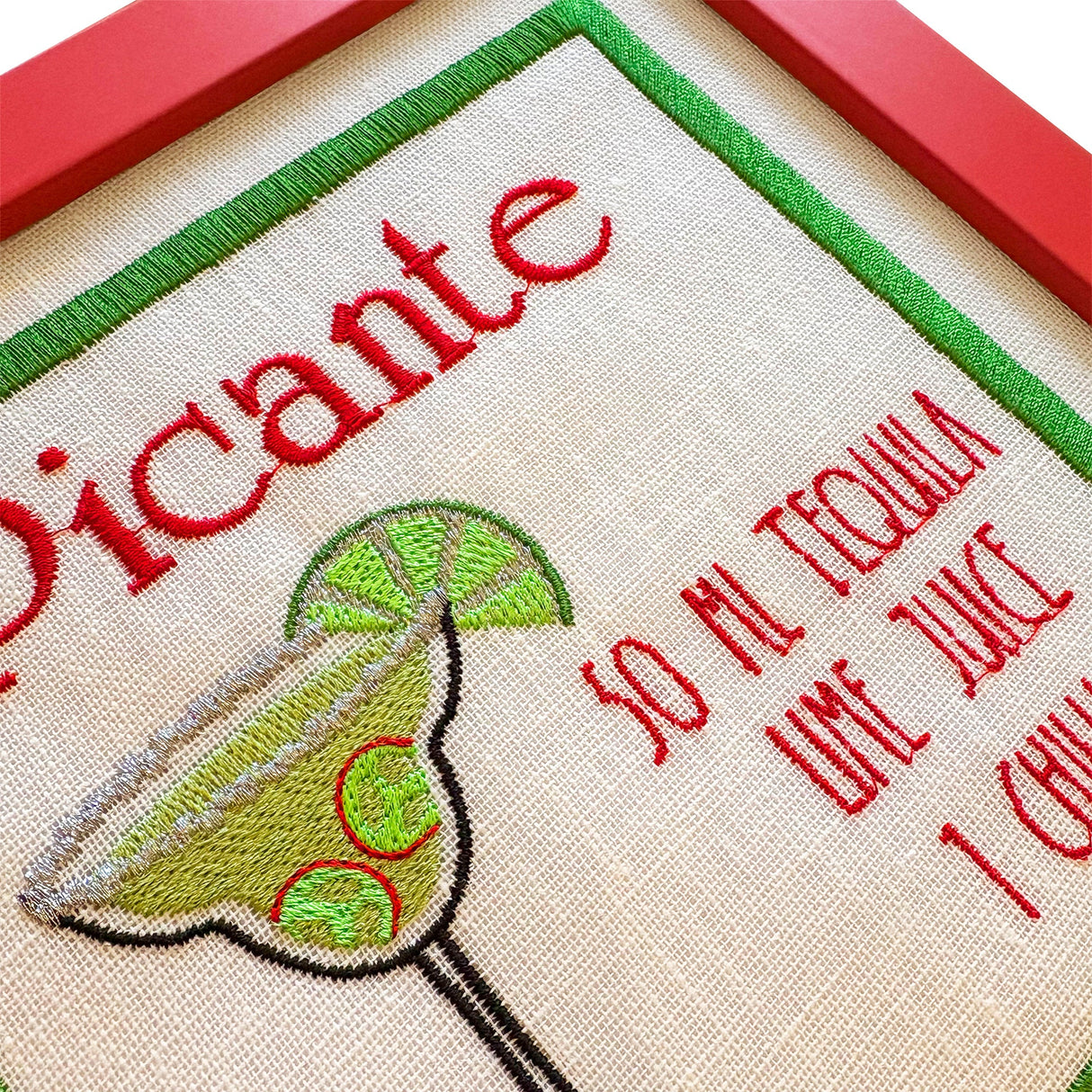 Picante Embroidered Artwork