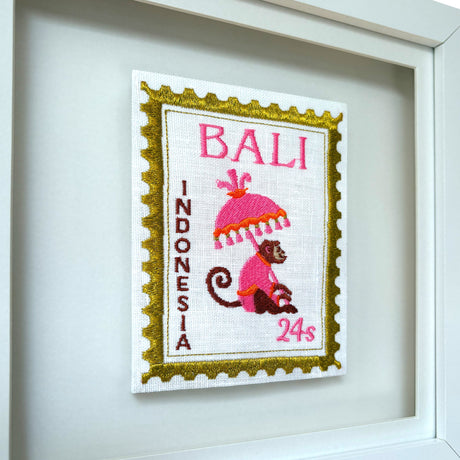 Bali Inspired Stamp Artwork