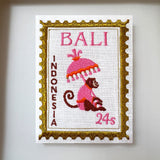 Bali Inspired Stamp Artwork