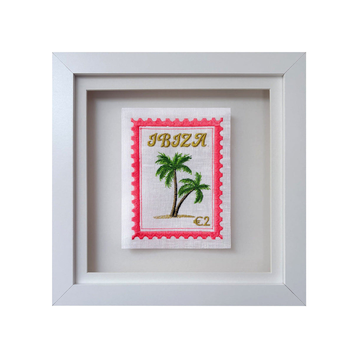 Ibiza Inspired Stamp Artwork